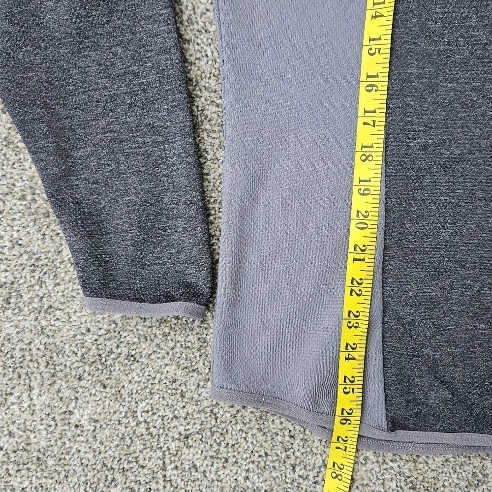 Nike Dri-Fit Golf Tour Performance 1/4 Zip Gray Stretch Pullover Shirt Womens XL